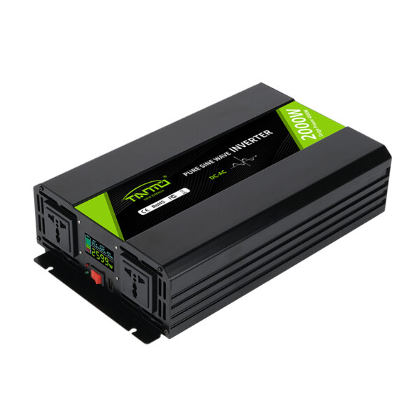 2000W Pure Sine Wave Off-Grid High-Frequency Single-Phase DC12/24/48V to AC110/220V Solar 2000 watt pure sine inverter 2000W Pure Sine Wave Off-Grid High-Frequency Single-Phase DC12/24/48V to AC110/220V Solar 2000 watt pure sine inverter