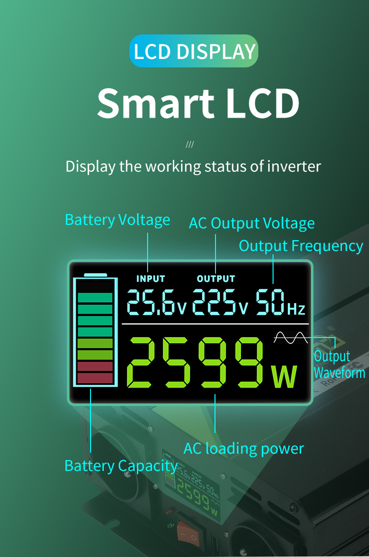 1500w pure sine wave inverter