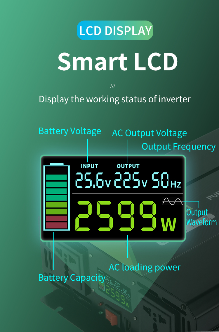 2000 watt pure sine inverter